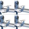 TBS 1020 Bernardo Schwenkbiegemaschine mit segmentierter Ober- u