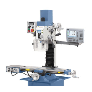 KF 25 Pro mit Vorschub mit 3-Achs-Digitalanzeige Fräsmaschine