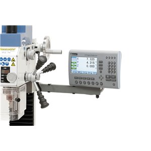 KF 25 Pro mit Vorschub mit 3-Achs-Digitalanzeige Fräsmaschine
