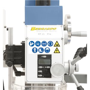 KF 25 Pro mit Vorschub mit 3-Achs-Digitalanzeige Fräsmaschine