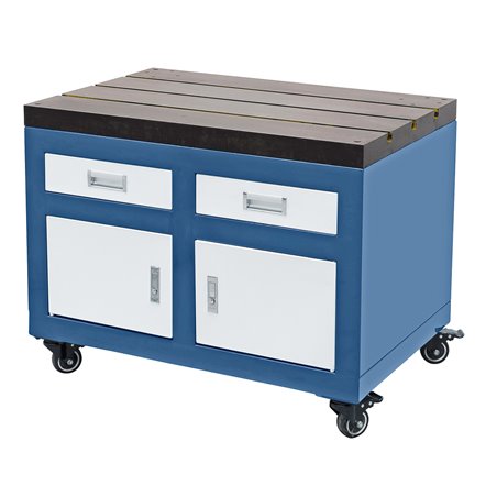 Untergestell 900 x 600 mm mit 2 Schubladen für TM-Serie