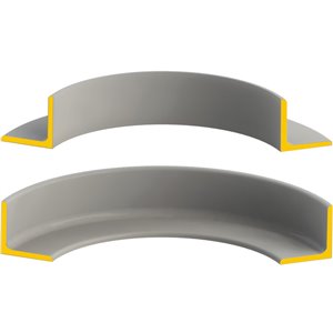 Rollensatz Stahl Typ B6 für RBM 25 / RBM 25 M