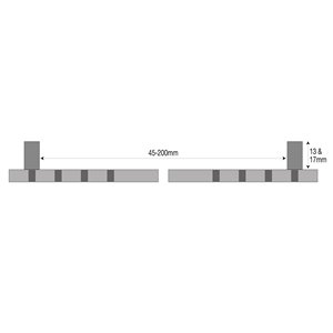 Planscheiben-Segmente klein f. Spannfutter M 95