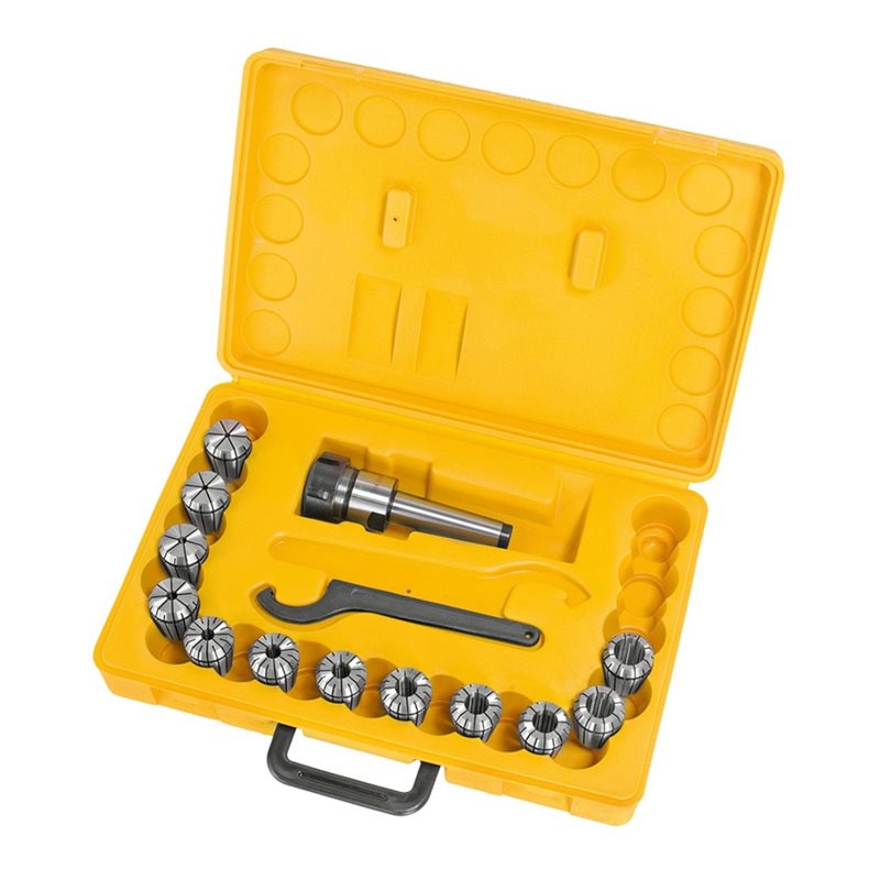 Fräser-Spannzangenfutter-Set ER 32 | MK 2 | 3 - 20 mm | 13-tlg. Fräser-Spannzangenfutter-Set ER 32 | MK 2 | 3 - 20 mm | 13-tlg.