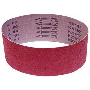 Schleifband 610 x 100 mm - K 80 (10 Stk.) f. OSB 60
