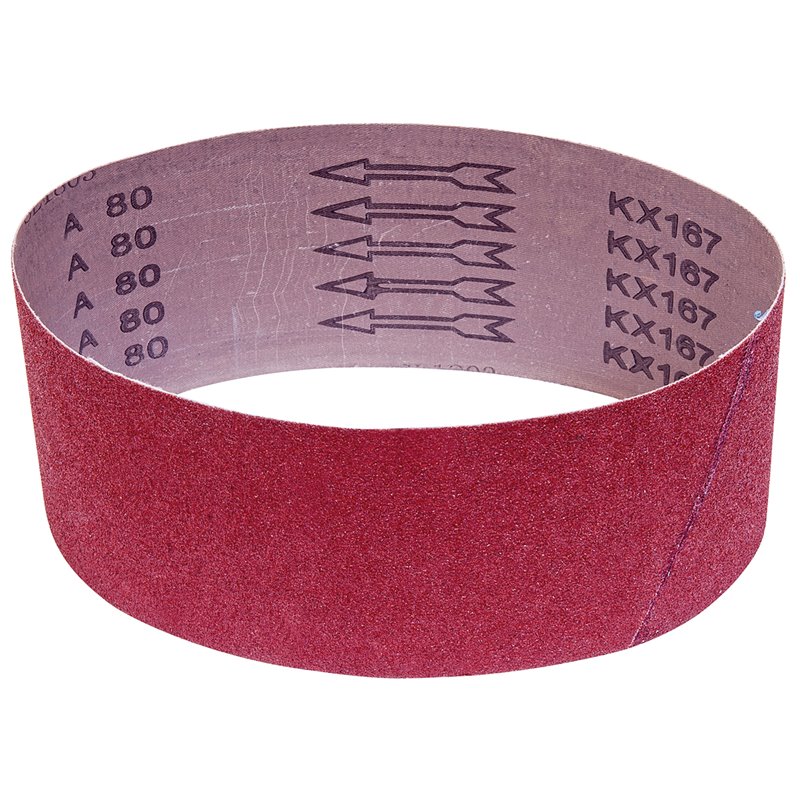 Schleifband 610 x 100 mm - K 80 (10 Stk.) f. OSB 60 Schleifband 610 x 100 mm - K 80 (10 Stk.) f. OSB 60