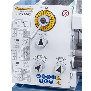 Profi 600 G - 400V inkl. 2-Achs Digitalanzeige Bernardo Drehmaschine