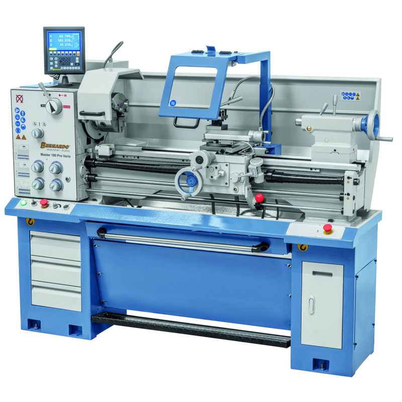 Master 180 Pro Vario inkl. 3-Achs-Digitalanzeige Bernardo Drehmaschine