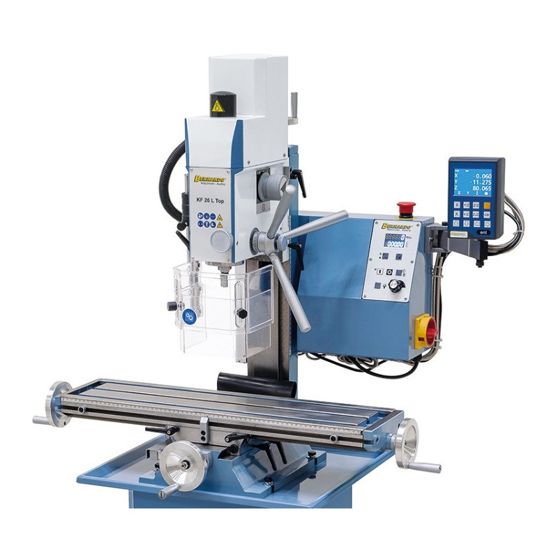 KF 26 L TOP mit 3-Achs-Digitalanzeige Bernardo Fräsmaschine KF 26 L TOP mit 3-Achs-Digitalanzeige Bernardo Fräsmaschine