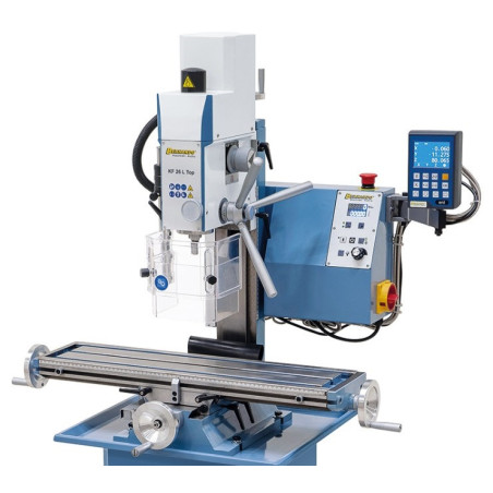 KF 26 L TOP mit 3-Achs-Digitalanzeige Bernardo Fräsmaschine