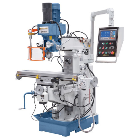 UWF 90 V - 1270 inkl. 3-Achs-DRO und pneumatischer Klemmung Universalfräsmaschine