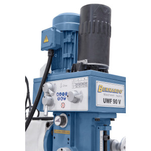 UWF 90 V - 1270 inkl. 3-Achs-DRO und pneumatischer Klemmung Universalfräsmaschine