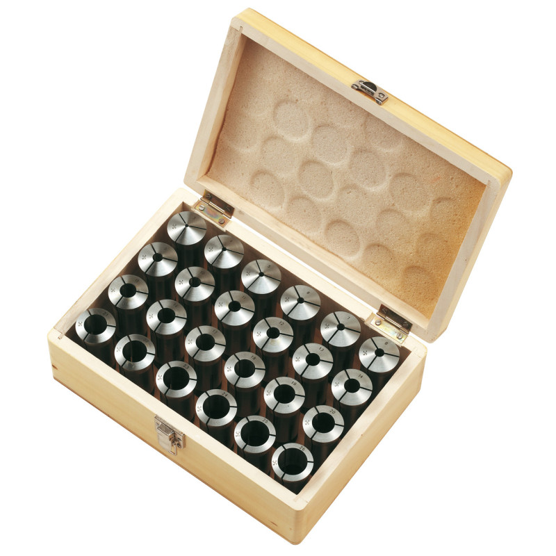 Spannzangenset 5C / 3 - 26 mm, 24-tlg. Bernardo