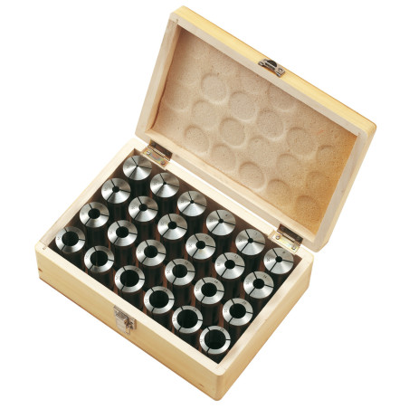 Spannzangenset 5C / 3 - 26 mm, 24-tlg. Bernardo