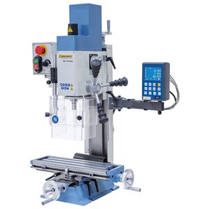 Bohr- und Fräsmaschine KF 16 Vario inkl. 3-Achs Digitalanzeige DT 40