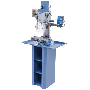 Bohr- und Fräsmaschine KF 16 Vario inkl. 3-Achs Digitalanzeige DT 40