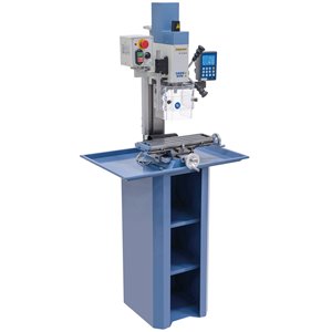 Bohr- und Fräsmaschine KF 16 Vario inkl. 3-Achs Digitalanzeige DT 40