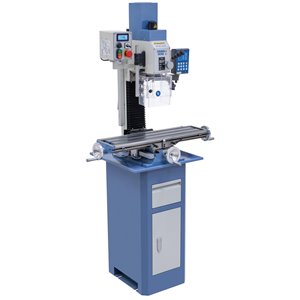 Bohr- und Fräsmaschine KF 25 L Vario inkl. 3-Achs Digitalanzeige DT 40