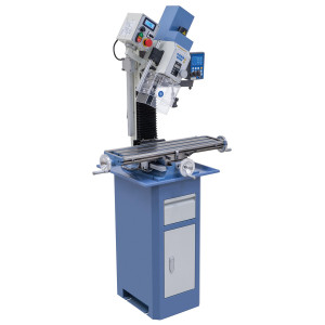Bohr- und Fräsmaschine KF 25 L Vario inkl. 3-Achs Digitalanzeige DT 40