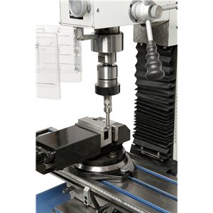 Bohr- und Fräsmaschine KF 25 L Vario inkl. 3-Achs Digitalanzeige DT 40