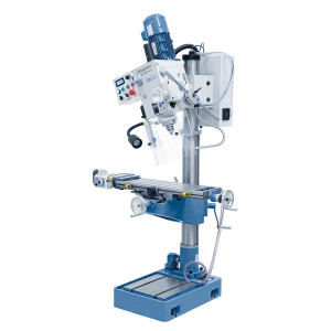 Bohr- und Fräsmaschine BF 45 HSV Vario inkl. Vorschub f. x-Achse