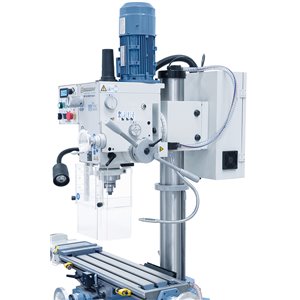Bohr- und Fräsmaschine BF 45 HSV Vario inkl. Vorschub f. x-Achse