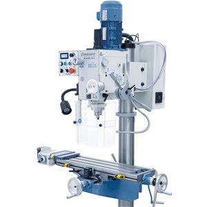 Bohr- und Fräsmaschine BF 45 HSV Vario inkl. Vorschub f. x-Achse