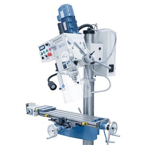 Bohr- und Fräsmaschine BF 45 HSV Vario inkl. Vorschub f. x-Achse