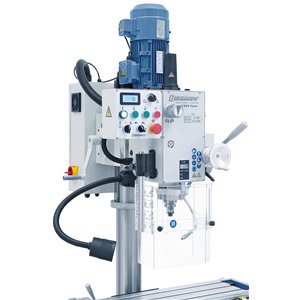 Bohr- und Fräsmaschine BF 45 HSV Vario inkl. Vorschub f. x-Achse