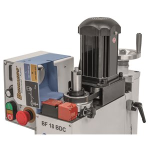 Bohr- und Fräsmaschine BF 18 BDC inkl. 3-Achs Digitalanzeige DT 40