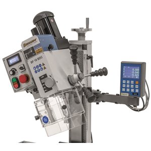 Bohr- und Fräsmaschine BF 18 BDC inkl. 3-Achs Digitalanzeige DT 40
