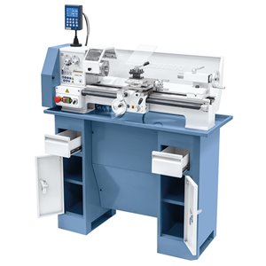 Tischdrehmaschine Hobby 500 / 230 V inkl. 2-Achs-Digitalanzeige DT 40