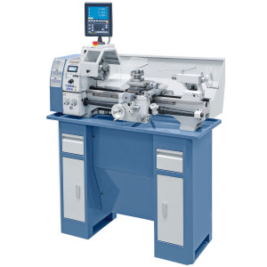 Leitspindel-Drehmaschine Profi 550 PRO / 400 V inkl. 2-Achs-Digitalanzeige ES-12 V