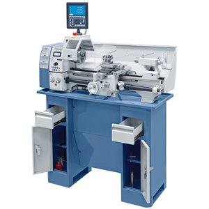 Leitspindel-Drehmaschine Profi 550 PRO / 400 V inkl. 2-Achs-Digitalanzeige ES-12 V
