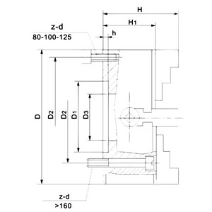 Planscheibe K72 - 320