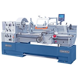 Produktionsdrehmaschine Titan 560 x 1500 Pro inkl. 3-Achs-Digitalanzeige *
