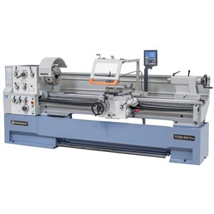 Produktionsdrehmaschine Titan 560 x 2000 Pro inkl. 3-Achs-Digitalanzeige *
