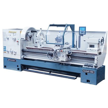 Produktionsdrehmaschine Goliath 660 x 1000 inkl. 3-Achs-Digitalanzeige *
