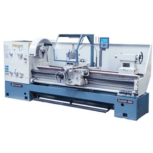 Produktionsdrehmaschine Goliath 660 x 1500 inkl. 3-Achs-Digitalanzeige *