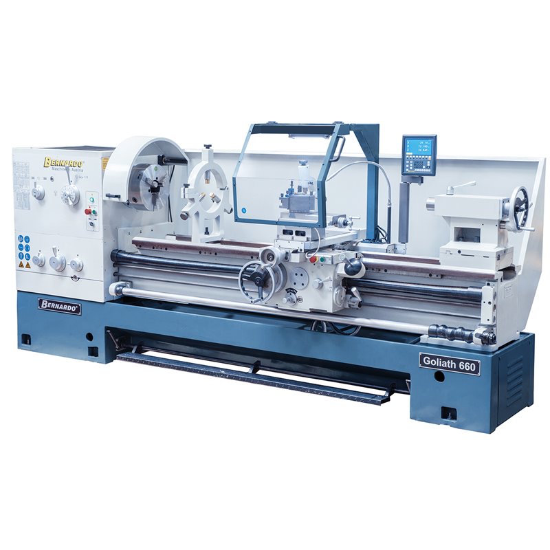 Produktionsdrehmaschine Goliath 660 x 2000 inkl. 3-Achs-Digitalanzeige *