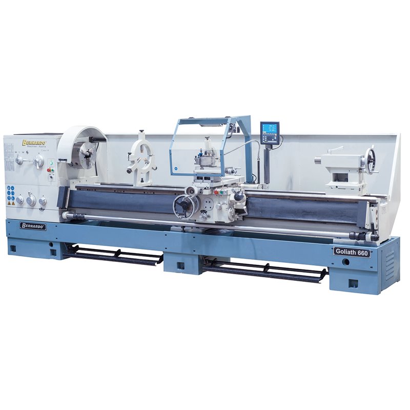 Produktionsdrehmaschine Goliath 660 x 3000 inkl. 3-Achs-Digitalanzeige *