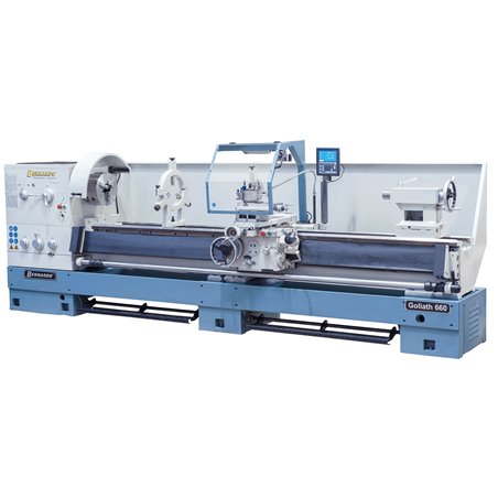 Produktionsdrehmaschine Goliath 660 x 3000 inkl. 3-Achs-Digitalanzeige *