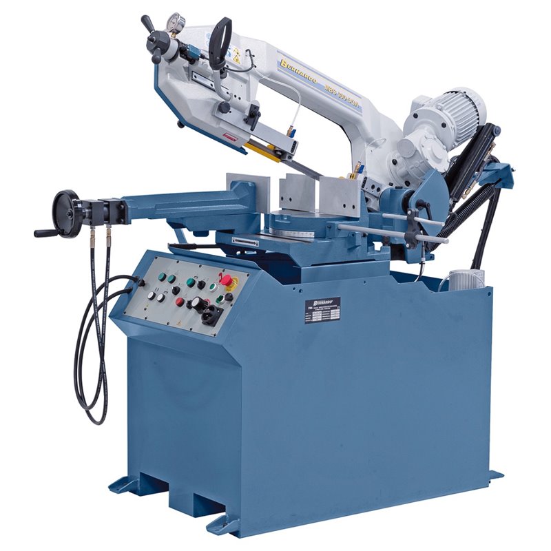 Halbautomatische Doppelgehrungsbandsäge MBS 300 DGA / 400 V