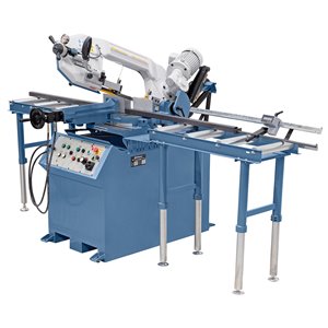 Halbautomatische Doppelgehrungsbandsäge MBS 300 DGA / 400 V