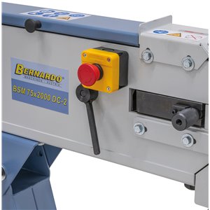 Bandschleifmaschine mit Absaugung BSM 75 x 2000 DC-2 / 400 V