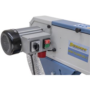 Bandschleifmaschine mit Absaugung BSM 75 x 2000 DC-2 / 400 V