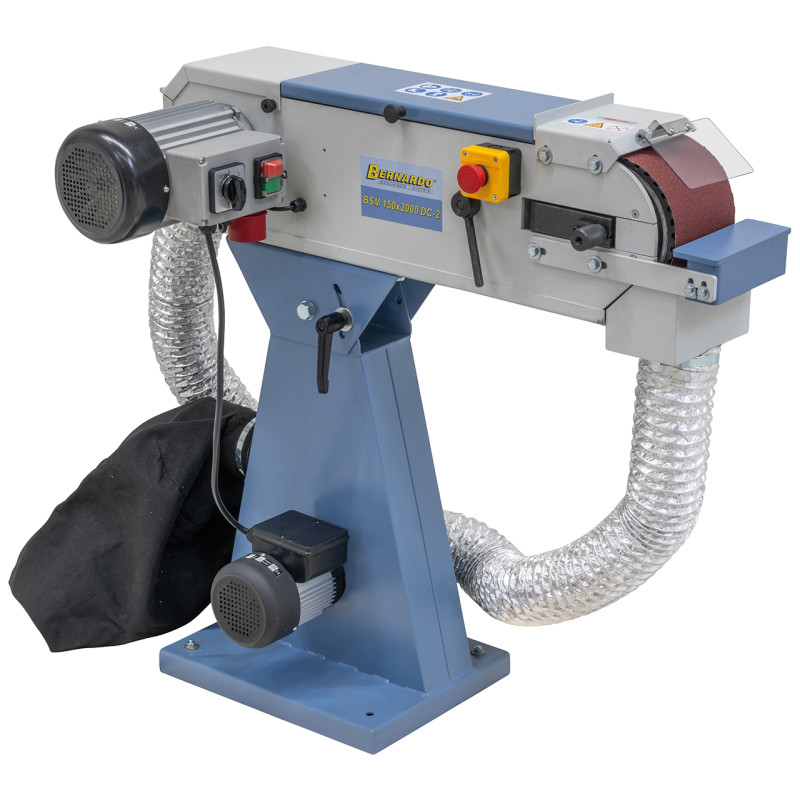 Bandschleifmaschine mit Absaugung BSM 150 x 2000 DC-2 / 400 V