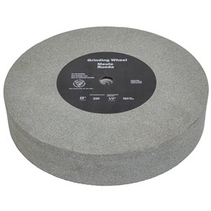 Schleifscheibe Edelkorund Ø 200 x 40 mm, Ø 12 mm, K 220 f. NTS 200