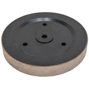 Lederabziehscheibe Ø 200 x 30 mm, Ø 12 mm f. NTS 200