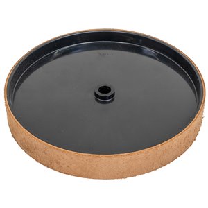 Lederabziehscheibe Ø 200 x 30 mm, Ø 12 mm f. NTS 250 Pro / NTS 250 Pro Vario